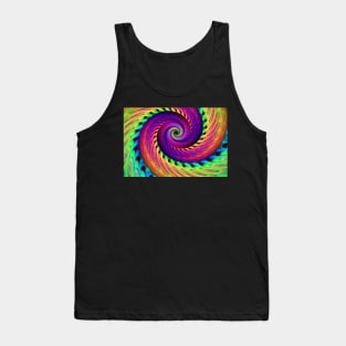 Rainbow swirl Tank Top